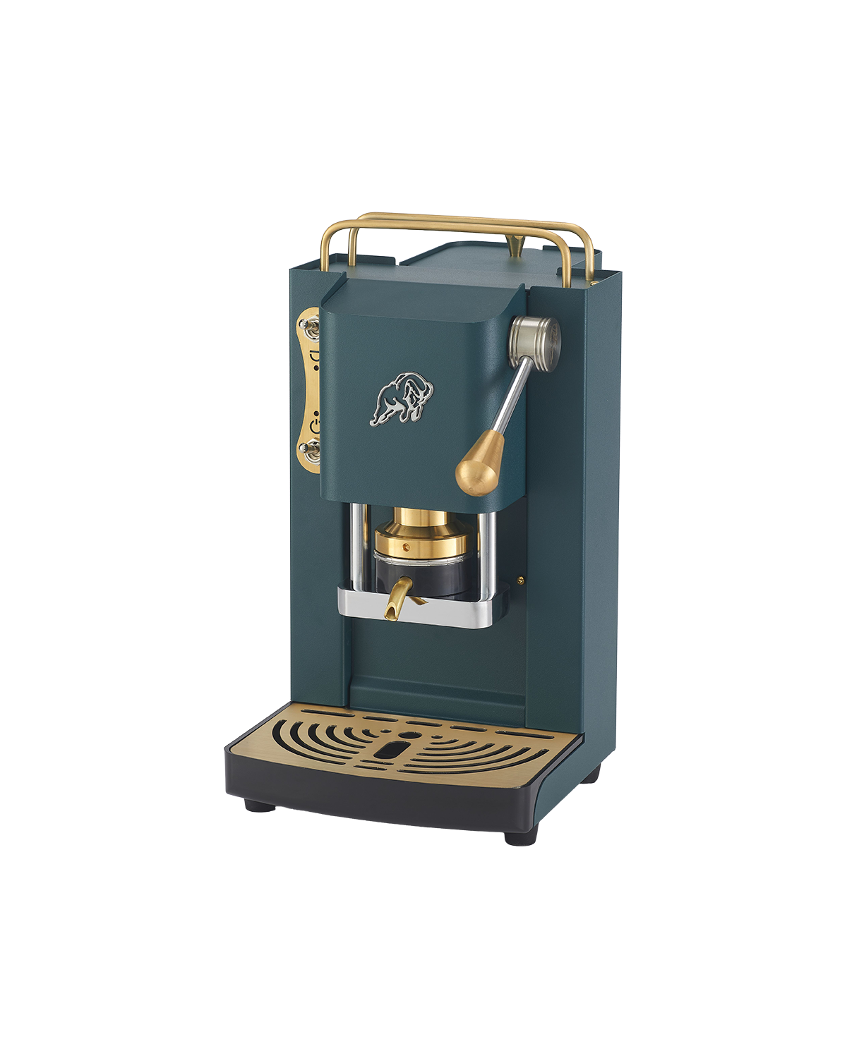 Macchina da caffè Faber, Pro Essential 3.0, British Green, ottonata