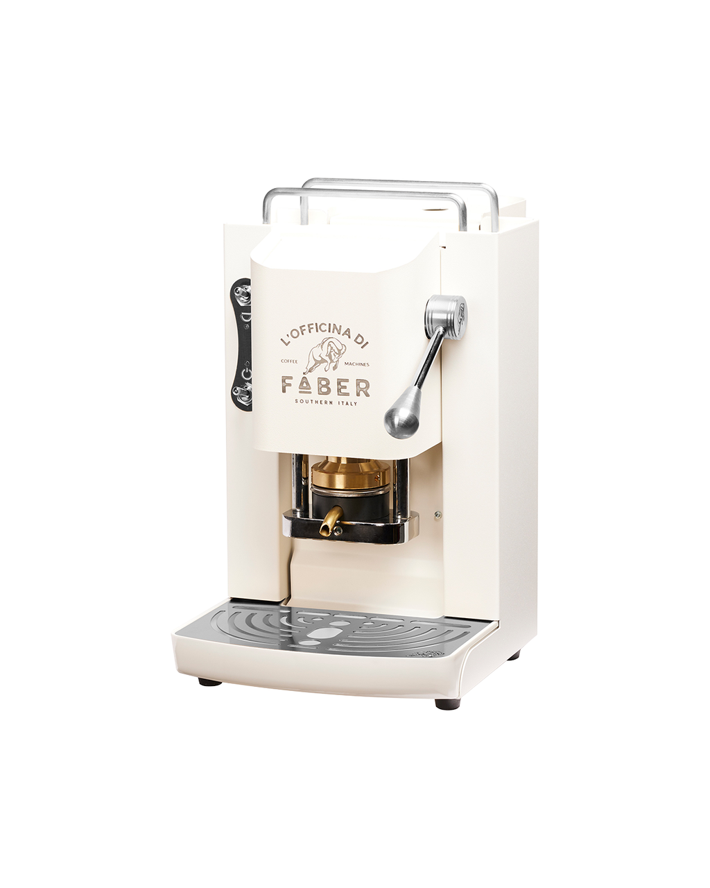 Macchina da caffè Faber, Pro Deluxe 2.0, Pure White, cromata